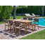 Cambria Rectangular Teak Outdoor Dining Table