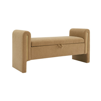 Banc de bout avec accoudoirs et rangement Modern Teddy Bed