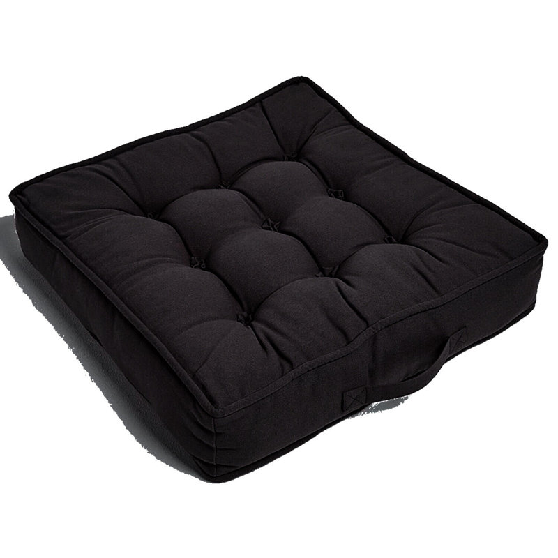 Domaingue Garden Seat Cushion, Black