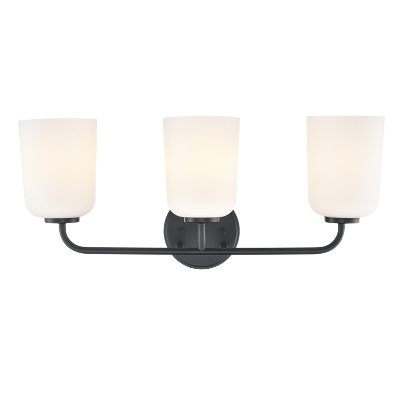 Londonderry 22" Wide 3-Light Vanity , Matte Black