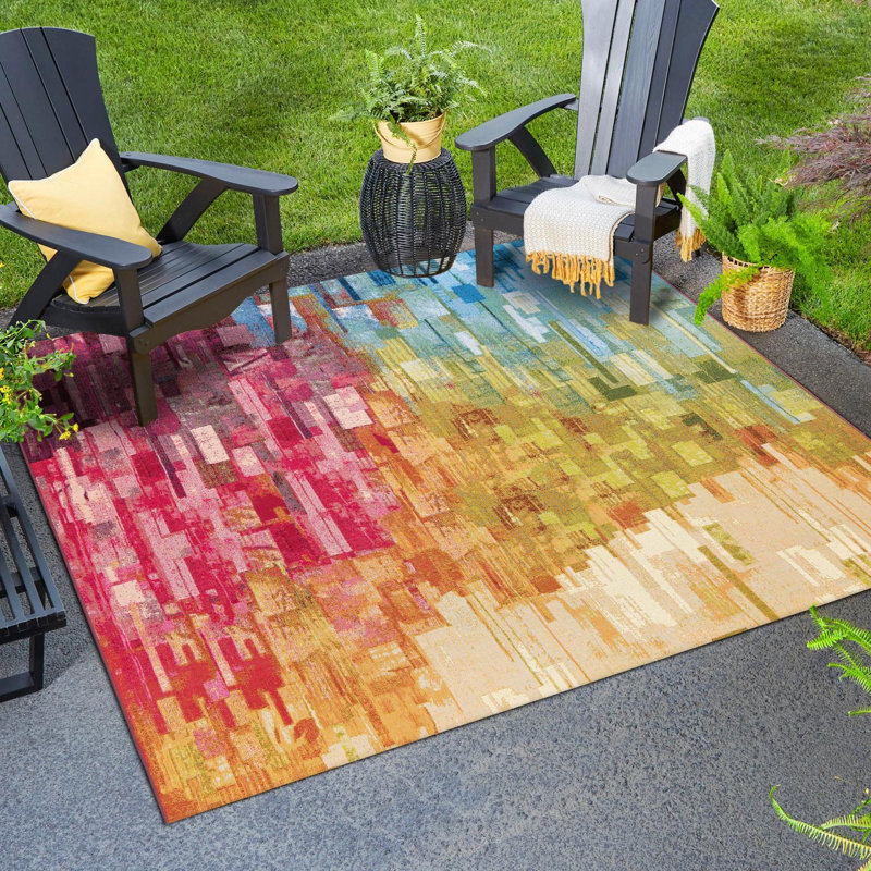Tapis Glide Hower, Carré 8 pi