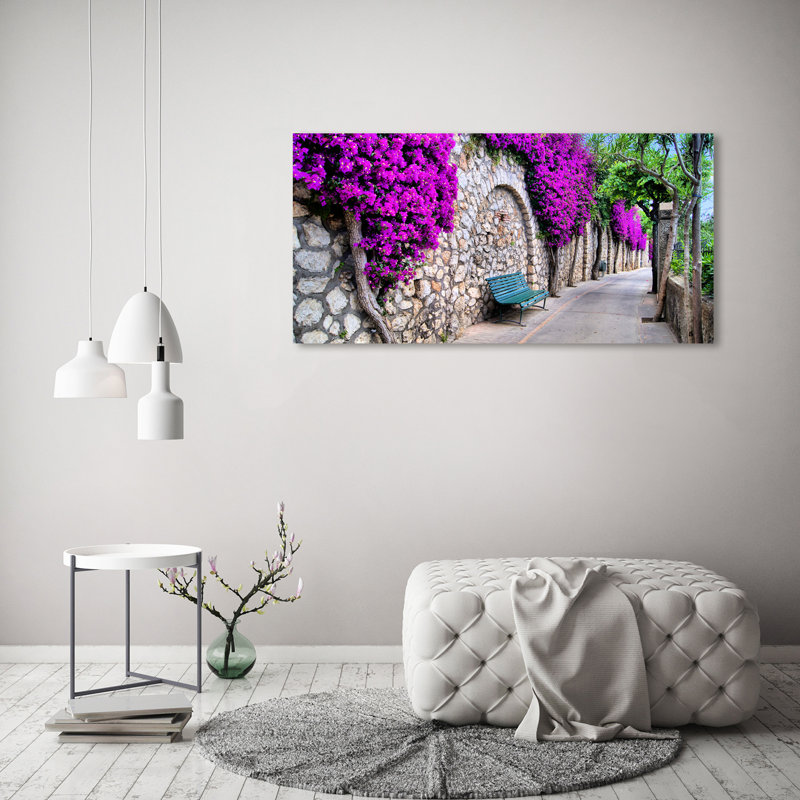 Charming Streets - Wrapped Canvas Print