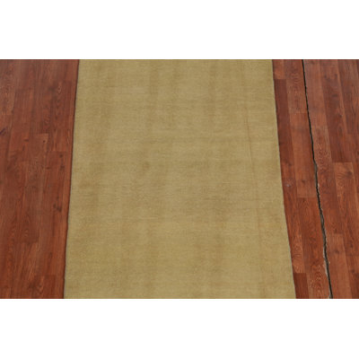 Modern Gabbeh Persian Runner Rug 3x10