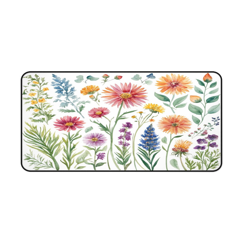 Polyester Desk Pad, 14.4x12.1