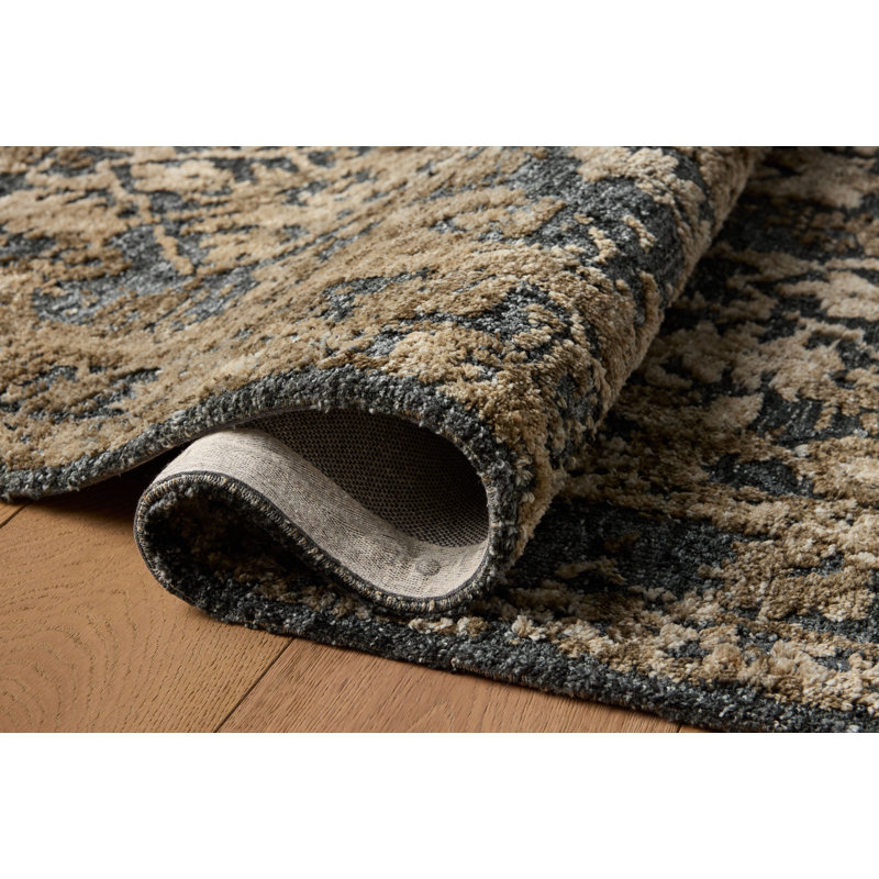 Tapis denim / granit Loloi Percival, Rectangle 3 pi 6 po x 5 pi 6 po