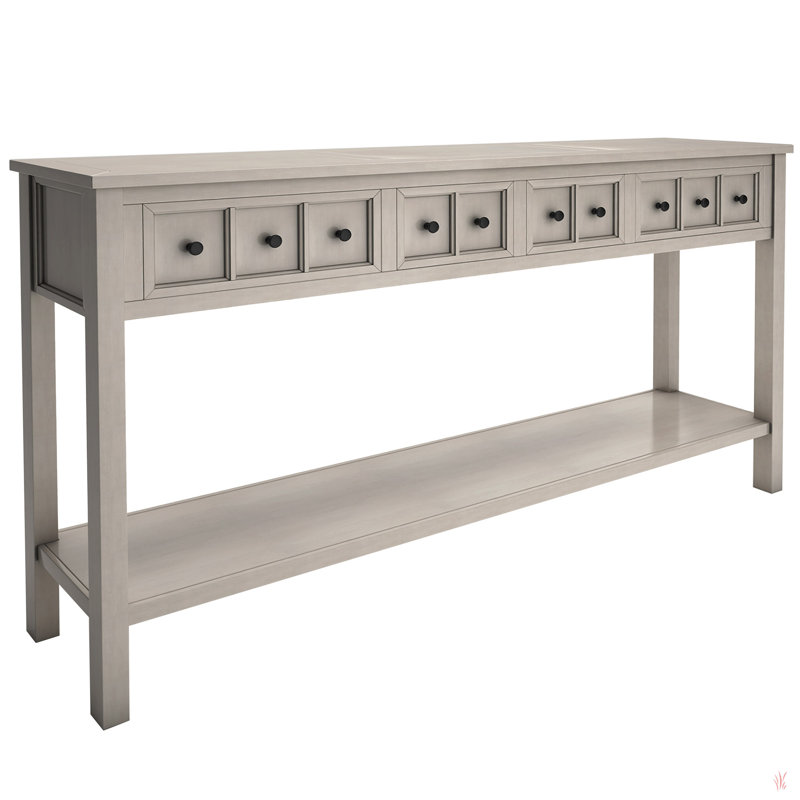 Console Rustic, Gris délavé