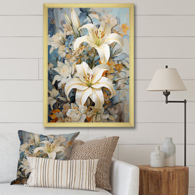 Dreamy Serenade Of Lilies III sur toile