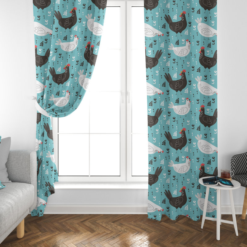 Kalmar Room Darkening Curtain, 20" W x 82" L