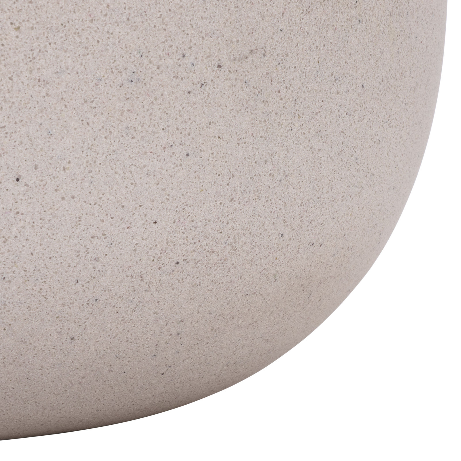 22" Pot Planter, Beige