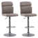 Palmer Swivel Upholstered Adjustable Height Counter Stool