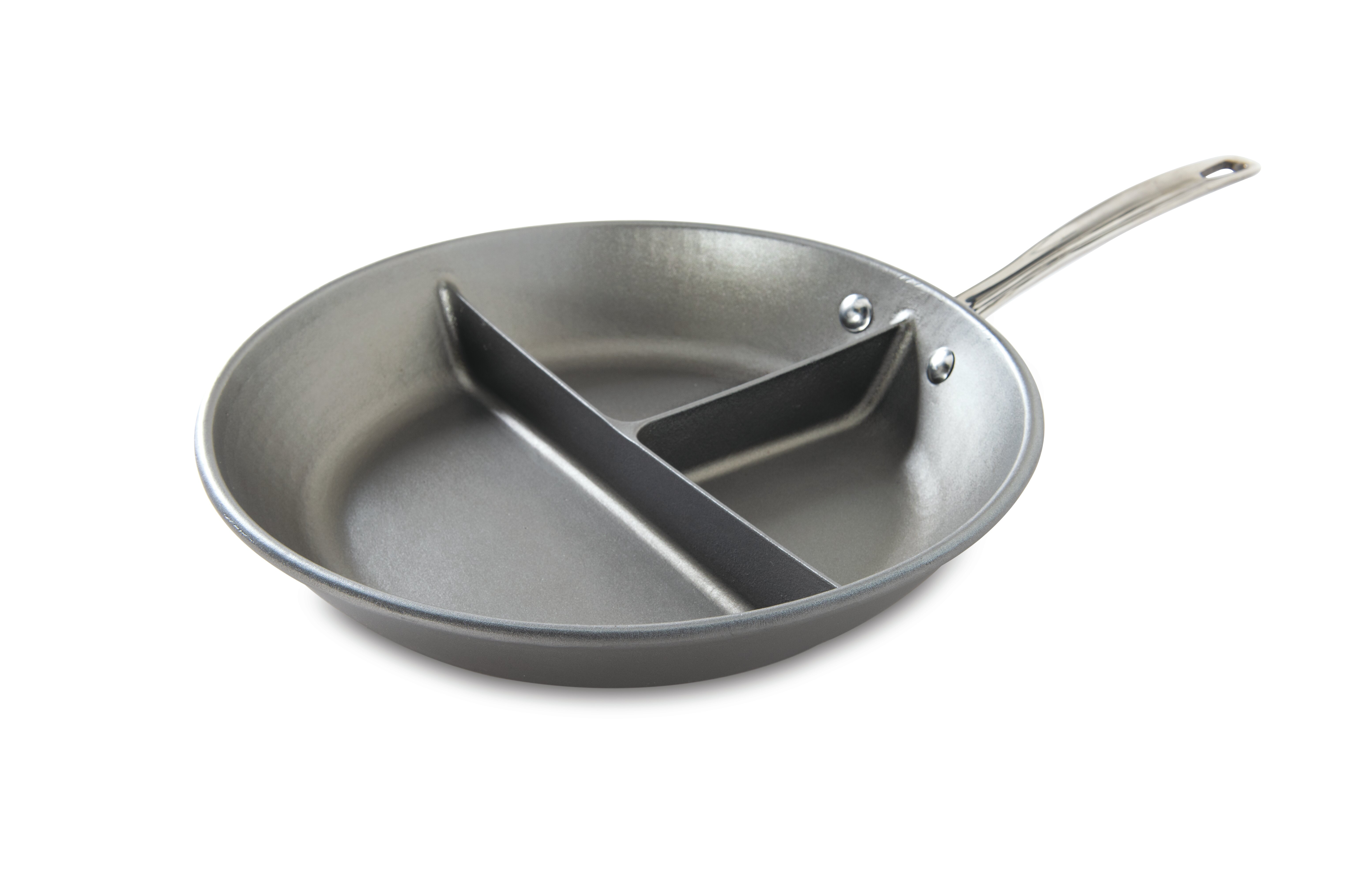  Nordic Ware Divided Sauce Pan, 2-in-1, Silver: Home