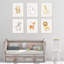 « trees, lion, zèbre, giraffe, cerf, éléphant, ensemble de 6 pièces singe », impression sur papier Crear