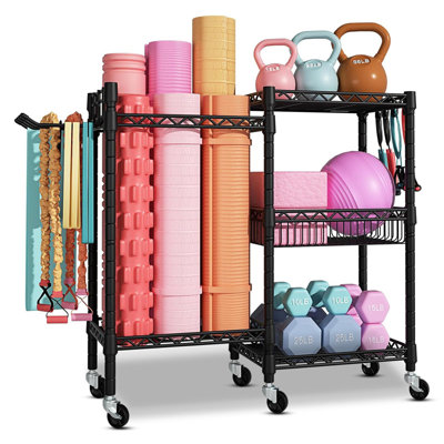 Metal Freestanding Multi-Use Sports Rack