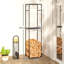 45cm W Metal Log Rack
