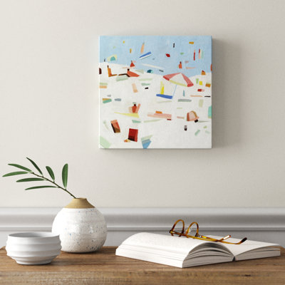 Summer Confetti IV - Wrapped Canvas Painting