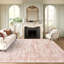 Tapis lavable rétro antidérapant (rose)-1137394548