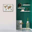 «Pattern World Map» par Laura Marshall, art mural sur toile-1826395551