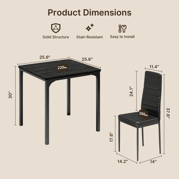 Product Dimensions