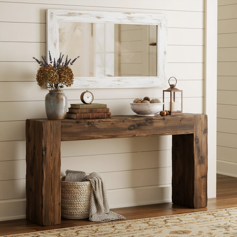 Console Arhab, Marron foncé
