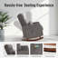 Chaise berçante moderne avec revêtement ergonomique gris avec poche-1792069331-1792069341
