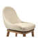 Harper Swivel Upholstered Counter Stool with Solid Wood Frame