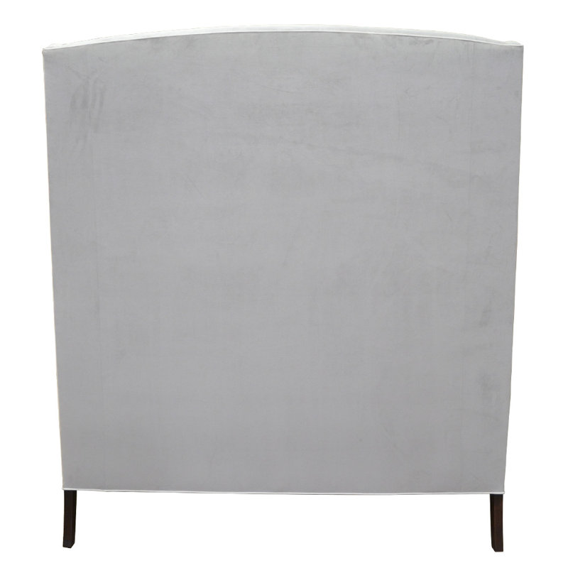 Teatro Velvet Sofa, Gray Velvet