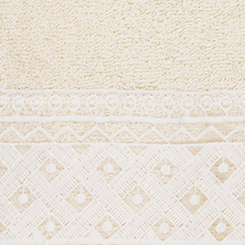 Aiden Midweight Hand Towel, Cream