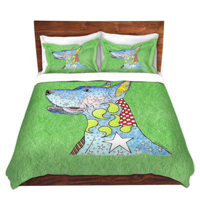 Ensemble de housse de couette great-danois