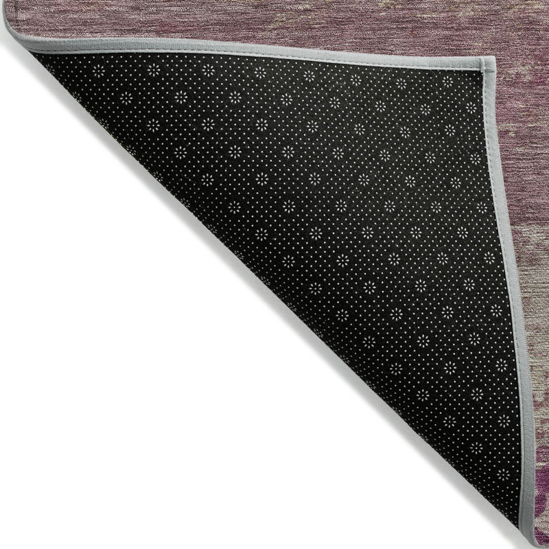 Tapis intérieur / extérieur abstrait Xhevrie, Tapis de couloir 2 pi 3 po x 7 pi 6 po
