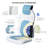  Baby Blue Ergonomic Features Gaming/Office Chair-1772801285