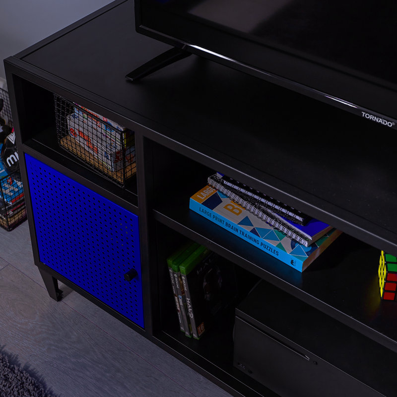 X Rocker Mesh-Tek Media Gaming Unit - Tv Unit - Blue