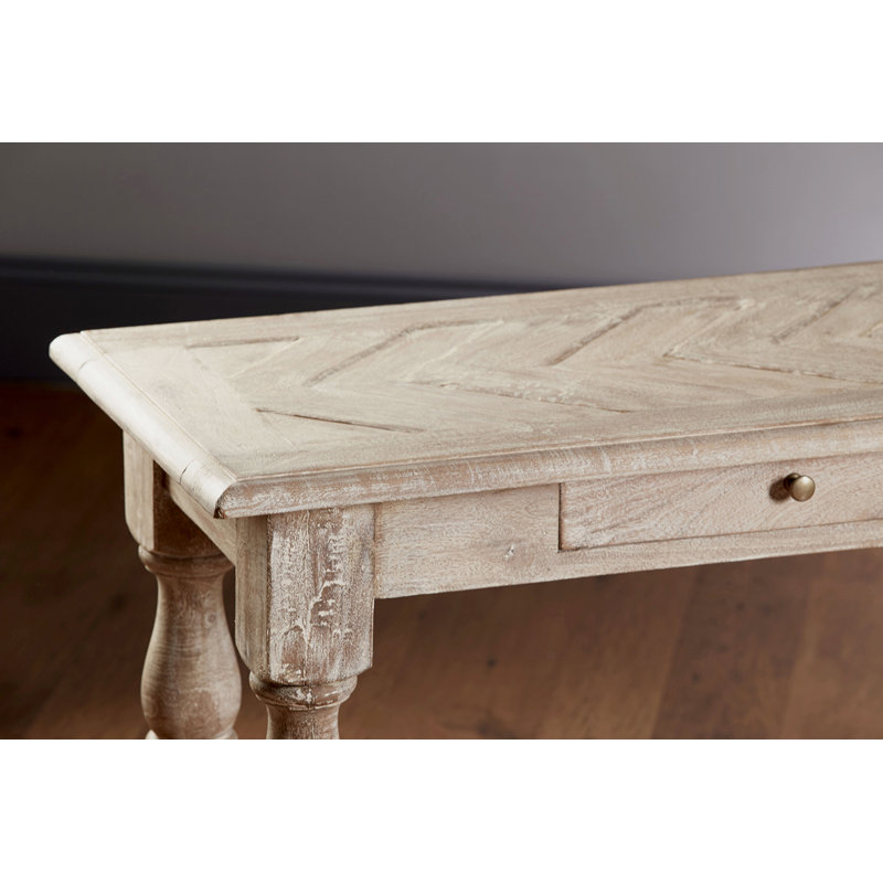 60" Console Table, Weathered Sand