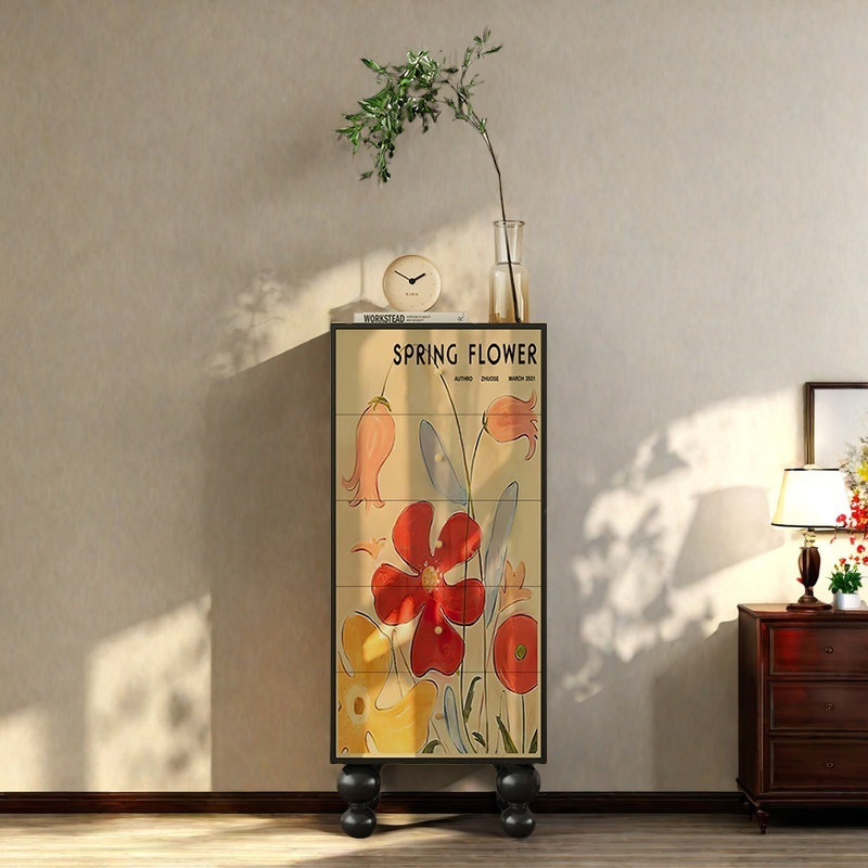 Console en bois de pin