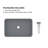 CASAINC Maple 12.79'' Concrete Rectangular Bathroom Sink-86669191