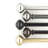 Taylor Steel Adjustable Single Curtain Rod-1007116162-1007116160