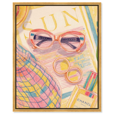 Summer glam Canvas by Art Remedy