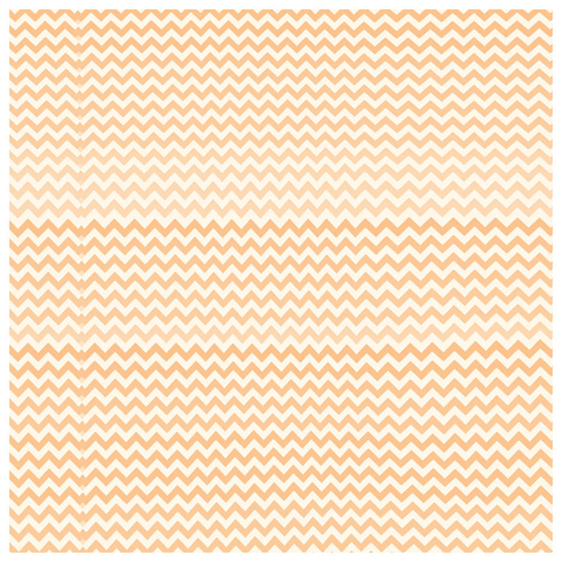 Édredon zigzag orange et blanc, Twin
