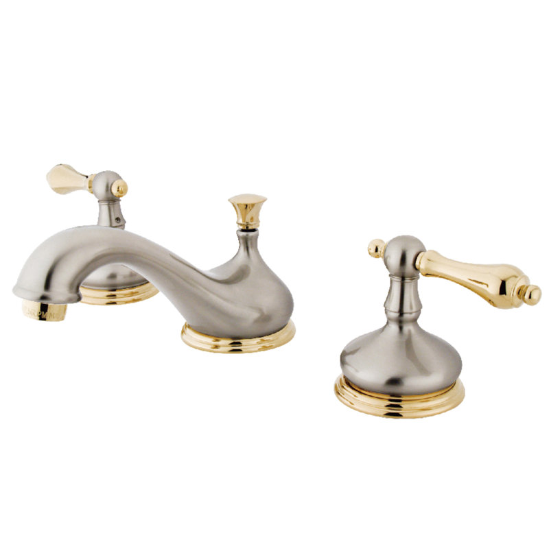 Heritage Widespread Bathroom Faucet with Drain Assembly