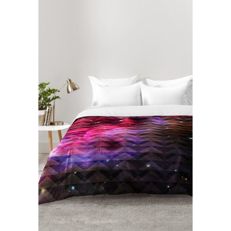 Ensemble d'édredon galaxie, Édredon double / grand + 2 taies décoratives sta