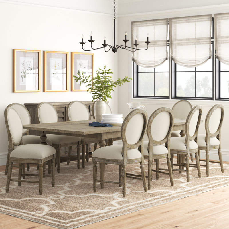 Clintwood 10-Person Wood Dining Set