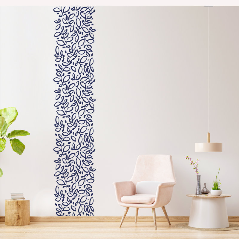 Non-Wall Damaging Wall Decal, Navy