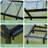Polycarbonate Greenhouse, Winter Greenhouses For Outdoors,Outdoor Greenhouse With Roof Air Vent, Heavy Duty Walk-In Aluminum Green House For Outside Garden Backyard-111312817-120880097