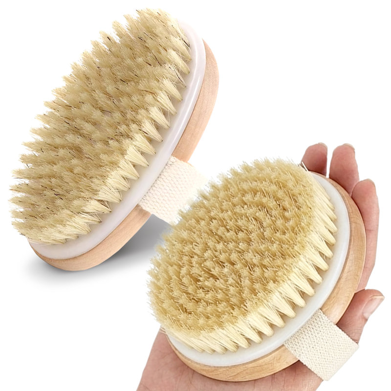 Ensemble de 2 brosses pour le corps Cheer de la collection Cheer, Rond et ovale