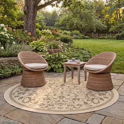 Galena Performance Floral Indoor/Outdoor Area Rug