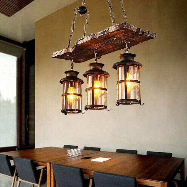 Millwood Pines Bublitz 8 - Light Kitchen Island Geometric Chandelier ...