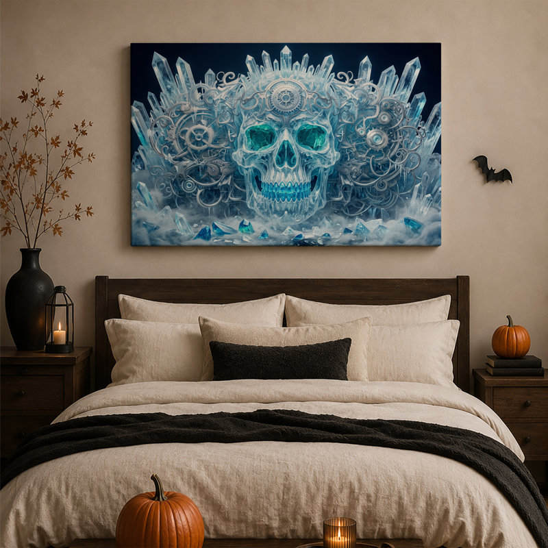 Art mural en toile Frosty, H 20 po x l 30 po