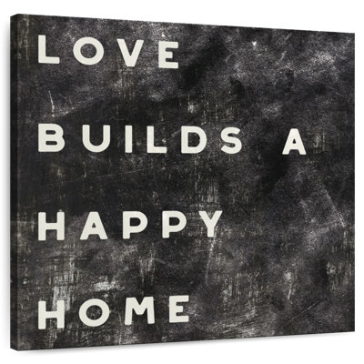 Lovely Home I Distressed Wall Sign
