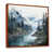 Brown Floater Framed