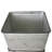20.5x20.5x21" Metal Elevated Planter