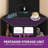 Darley Corner Shelf with USB Ports & Outlets, Wooden Display Bookshelf Bookcase-800252858